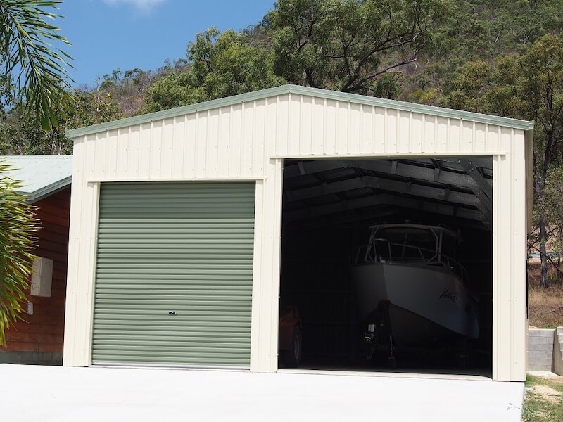 trusty sheds boat-and-car-garage