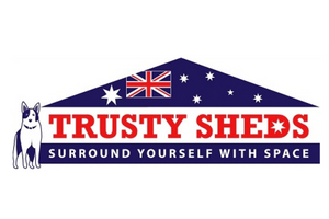 trusty sheds logo